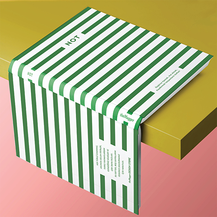 THE MAGGER Not - Striped Forest / Çizgisiz Defter